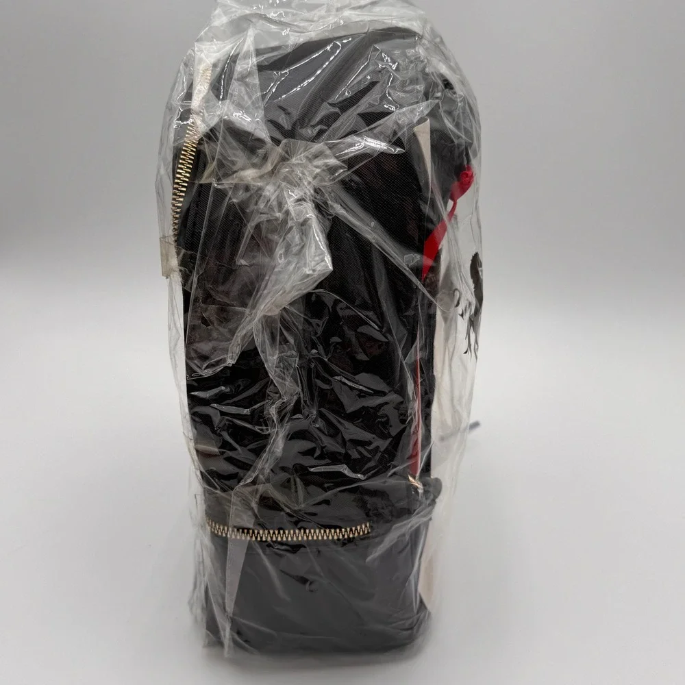 Montana West Black Fashion Backpack MWC2-061BK Saffiano Gold Hardware NWT‎